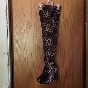 Exotic Leopard Boots